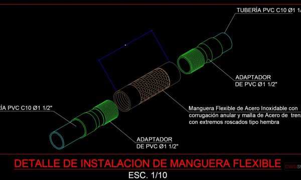 4 years ago
                

                
             87845.Flexible Hose Installation Detail Autocad Drawing DWG