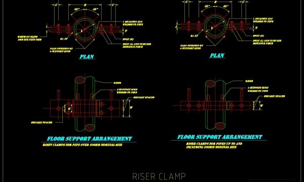 4 years ago
                

                
             2,44050.Riser Clamp For Vertical Pipes Autocad Drawing DWG