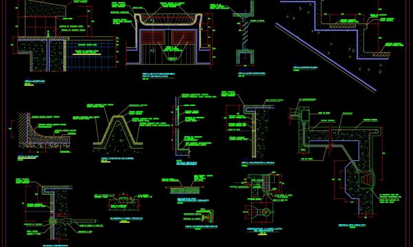 4 years ago
                

                
             2,93755.Swiming Pool Construction Details CAD