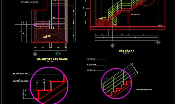 4 years ago
                

                
             1,39863.Detailed drawings of stairs in autocad file
