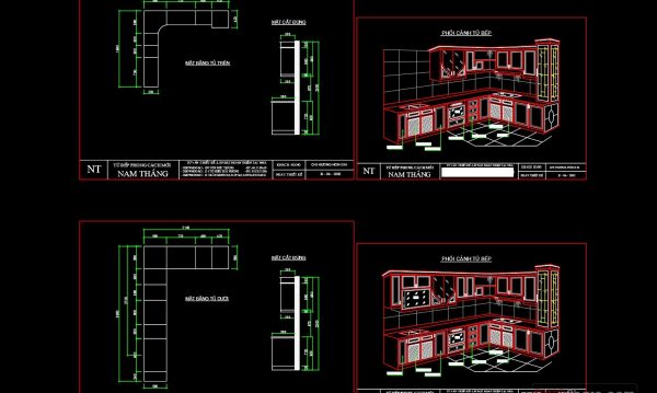 4 years ago
                

                
             1,14563.Traditional kitchen cupboard, kitchen cabinets autocad drawing