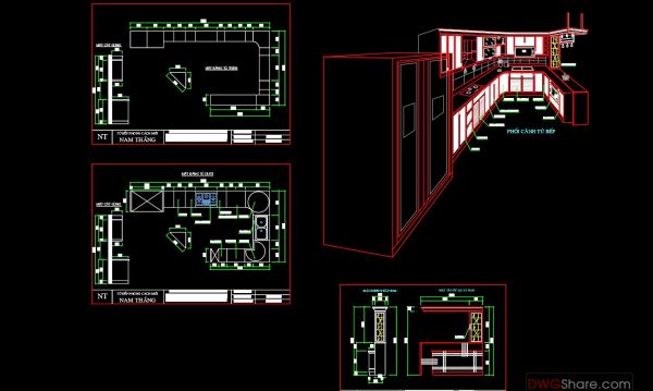 4 years ago
                

                
             1,44165.Traditional kitchen cupboard, kitchen cabinets autocad drawing