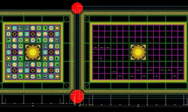 66.Asian Traditional Pattern AutoCAD Blocks Free Download