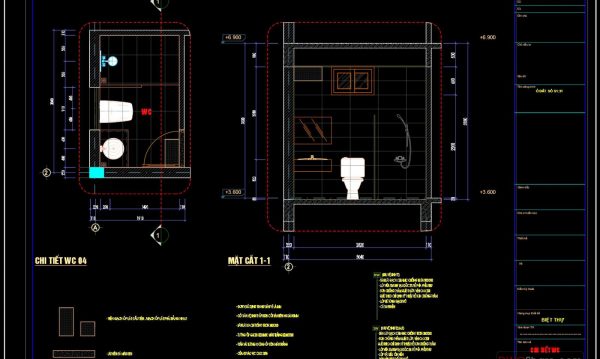 4 years ago
                

                
             1,10269.WC Layout Plan and elevations details AutoCAD drawing download