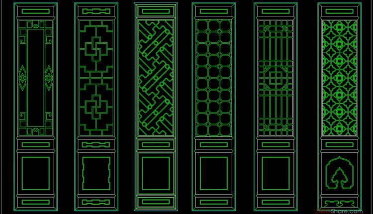 70.Decorative pattern free download - Free Cad Blocks, download DWG ...