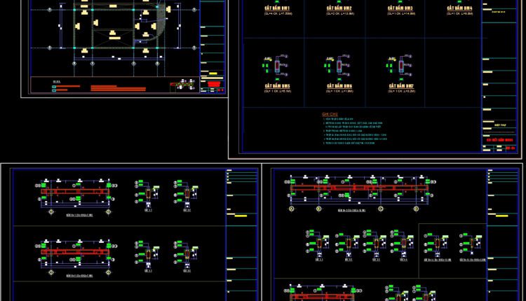 94.Structural drawing in Autocad file for House