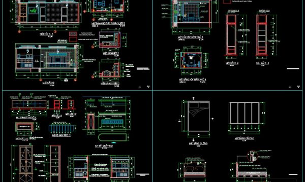 95.Interiors AutoCAD Drawings