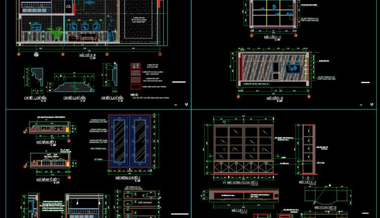 95.Interiors AutoCAD Drawings