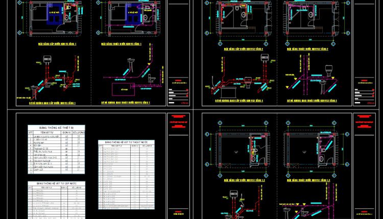 96.Mechanical and Electrical Drawing Details Blocks