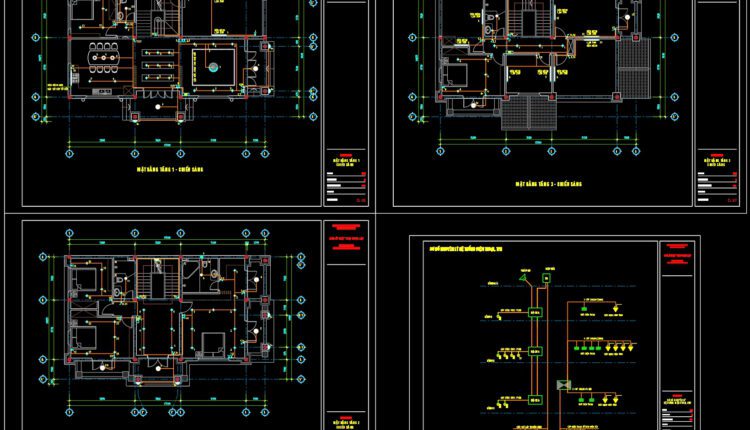96.Mechanical and Electrical Drawing Details Blocks