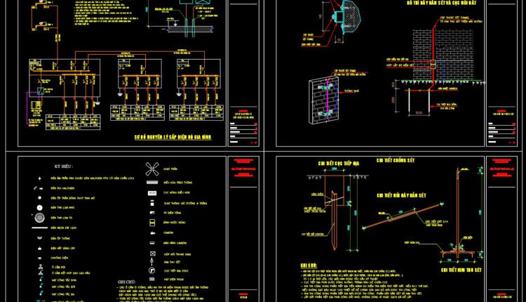 96.Mechanical and Electrical Drawing Details Blocks