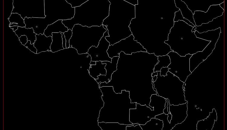 Africa Map AutoCAD File Download