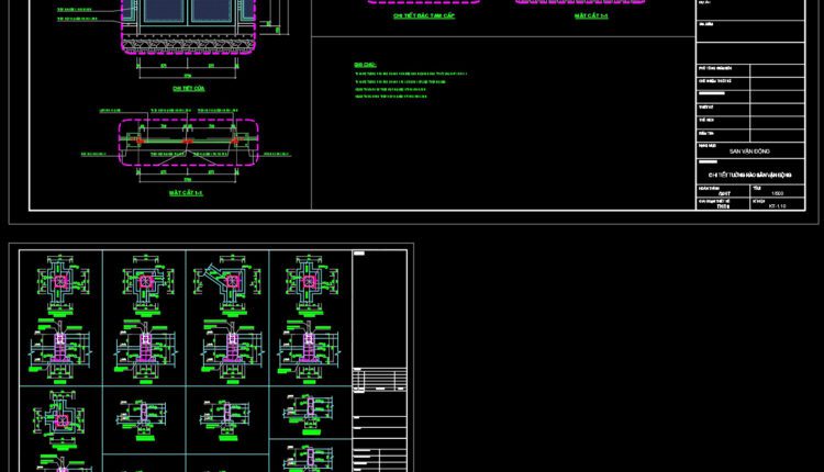 Football Stadium Details Autocad File Dwg
