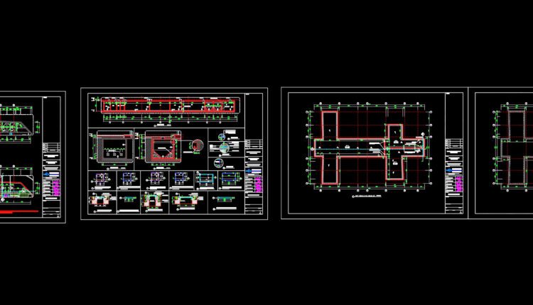 Full set of Shop Drawing drawings of high-rise, low-rise buildings, villas