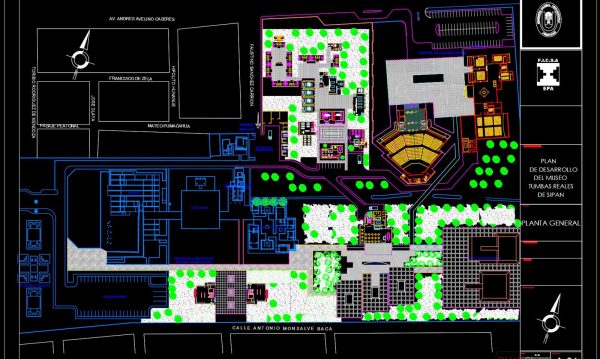 4 years ago
                

                
             2,986Plan de desarrollo del museo tumbas reales de sipan AutoCAD File DWG