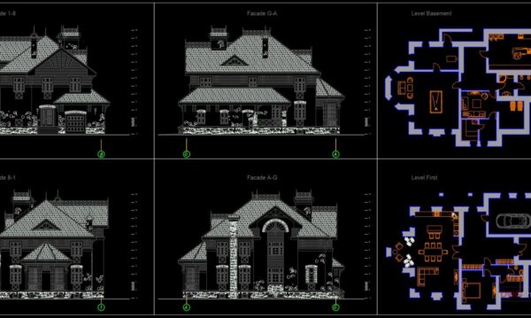 4 years ago
                

                
             2,088Project of The Villa free AutoCAD drawings