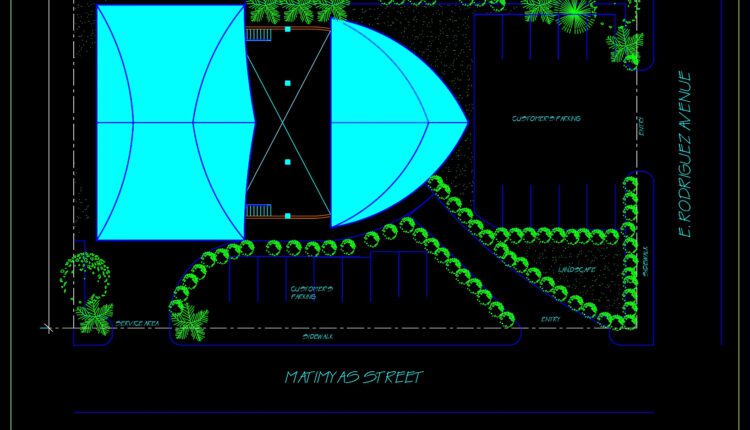 Restaurant Elevation and Sections Details AutoCAD File DWG