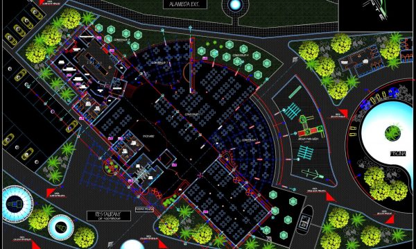4 years ago
                

                
             5,142Restaurant Landscape Plan AutoCAD File DWG