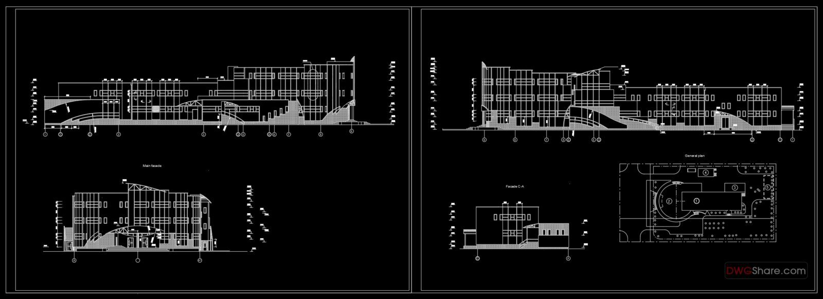 Shopping Center Free AutoCAD Drawings Free Cad Blocks Download DWG 