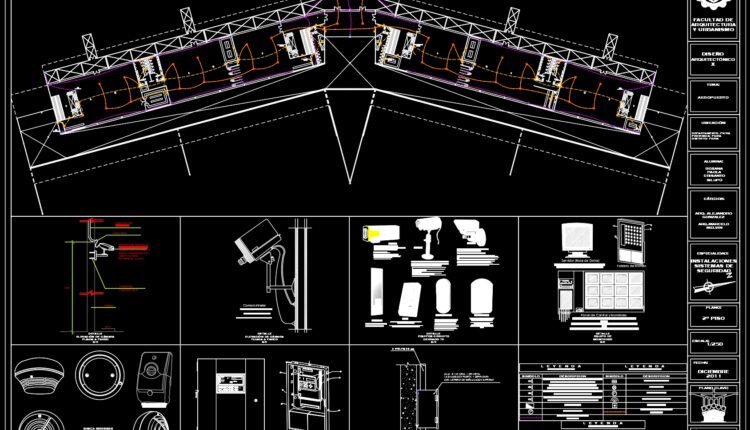 Terminal Aeroportuario, Piura Autocad DWG File