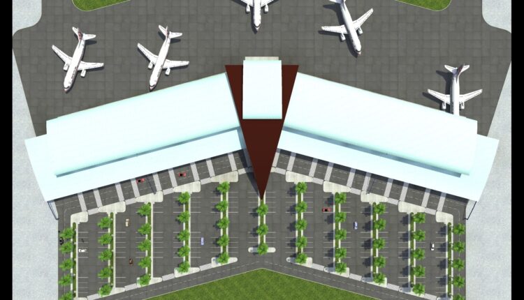 Terminal Aeroportuario, Piura Autocad DWG File
