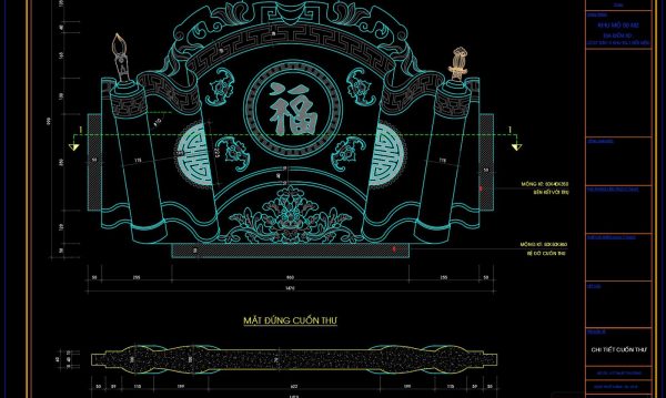 4 years ago
                

                
             3,401Tổng hợp bản vẽ autocad cuốn thư, bình phong cho nhà thờ họ
