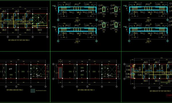 100.Structural Drawing for residential house
