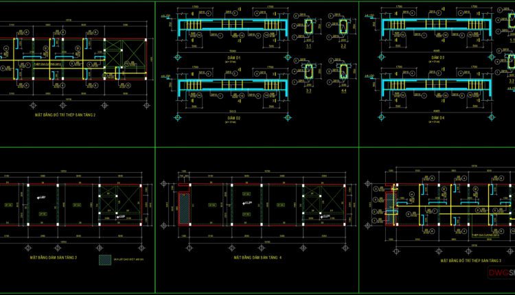 100.Structural Drawing for residential house