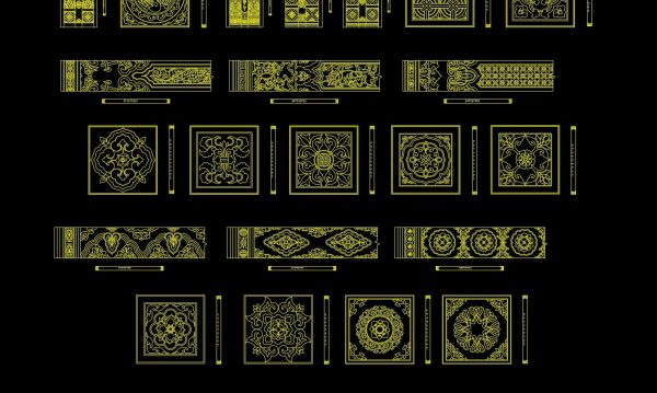 101.Decorative pattern free download
