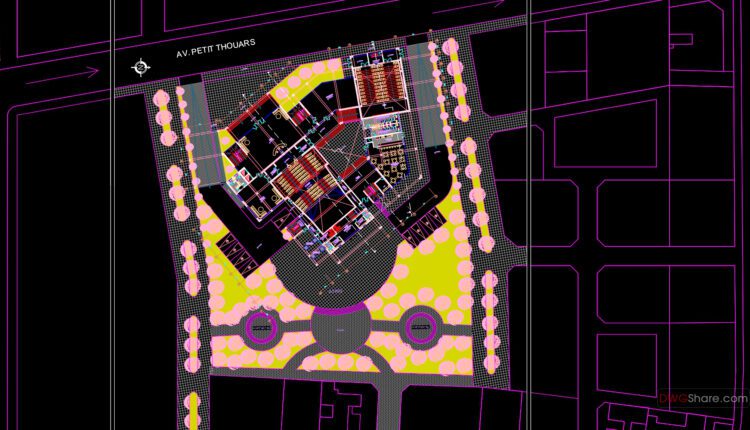 36.Miraflores cultural center AutoCAD File DWG (1)
