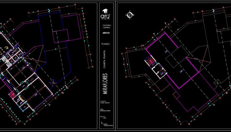 36.Miraflores cultural center AutoCAD File DWG (5)