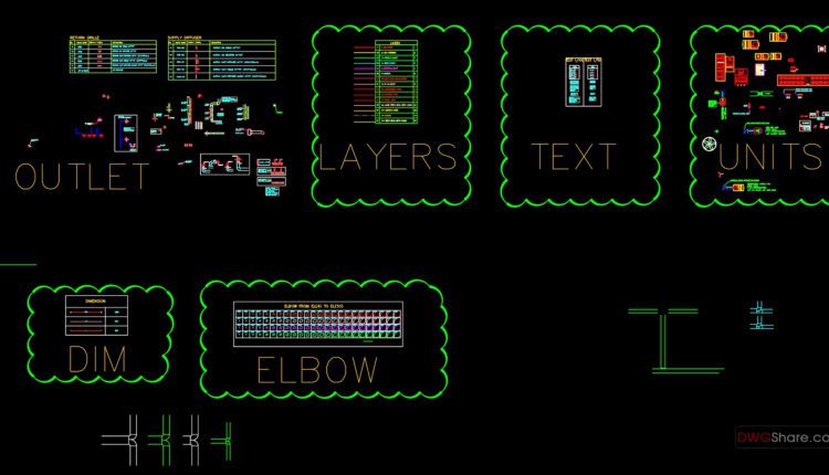 40.AutoCAD Blocks for HVAC Design free download