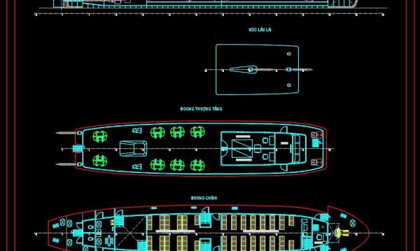 47.General Layout Passenger CAD blocks