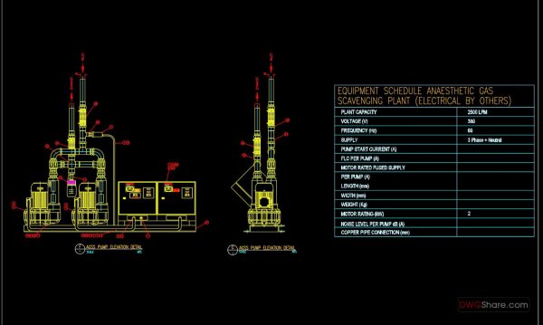 4 years ago
                

                
             2,21563.Vaccium – Compressed Air Plant and AGSS Details CAD Drawing DWG