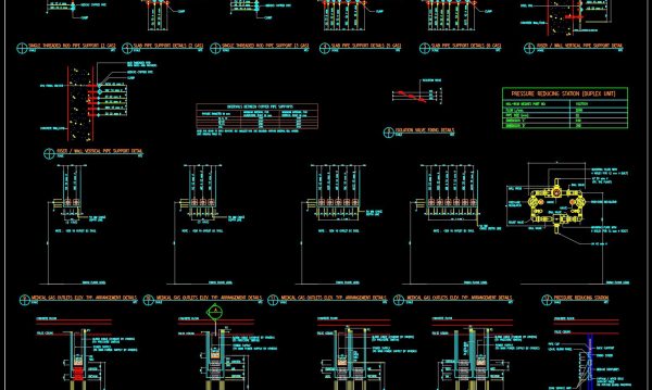 4 years ago
                

                
             2,46765.Medical Gas Outlets Elevation Typical Arrangement Details CAD Drawing DWG