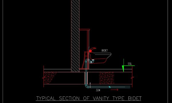 4 years ago
                

                
             1,59668.Typical Section of Vanity Type Bidet CAD Drawing DWG