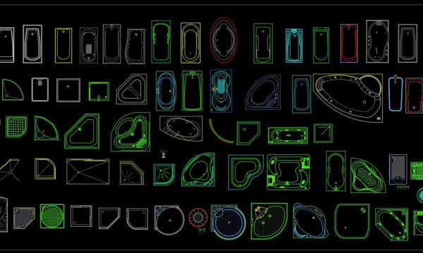 4 years ago
                

                
             1,26972.Bathtub, Wash basin, Toilet bowls free AutoCAD drawing download