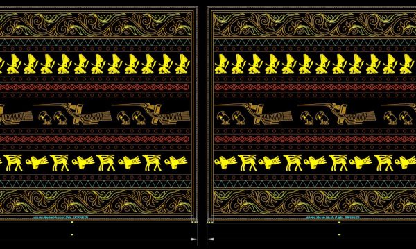 4 years ago 87691.Asian Traditional Pattern AutoCAD Blocks Free Download