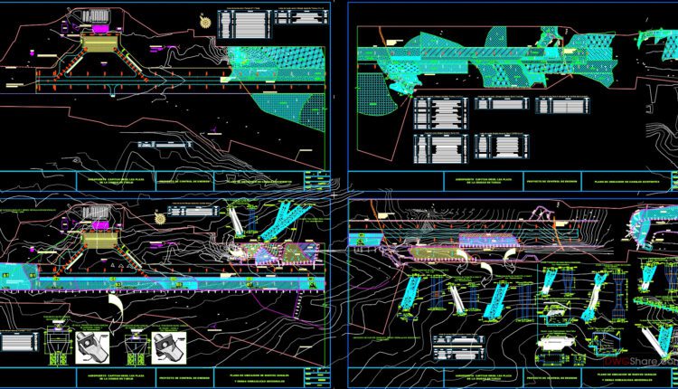 Aeropuerto Capitan Oriel Lea Plaza Autocad DWG File
