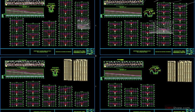 Aeropuerto Capitan Oriel Lea Plaza Autocad DWG File