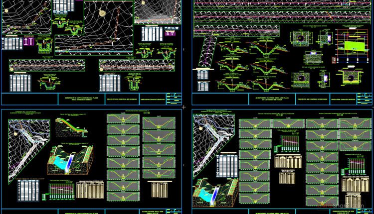 Aeropuerto Capitan Oriel Lea Plaza Autocad DWG File