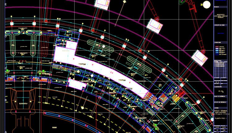 Airport Plans Autocad Drawing