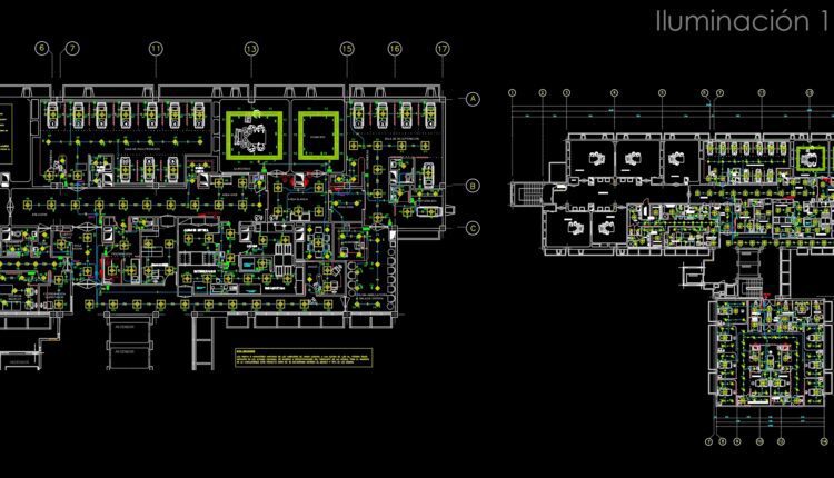 Hospital Electrical Autocad Project Free Download (2)