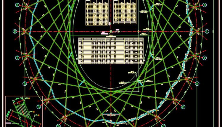 National Stadium, Beijing China – Details Autocad and Model Files