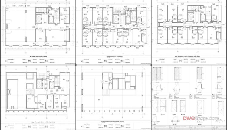 11 Floors Luxury Polygol Hotel Full File PDF 12.5×25.3m