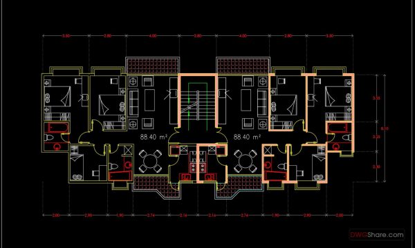 4 years ago
                

                
             1,306110.Apartment Plans AutoCAD File Free Download