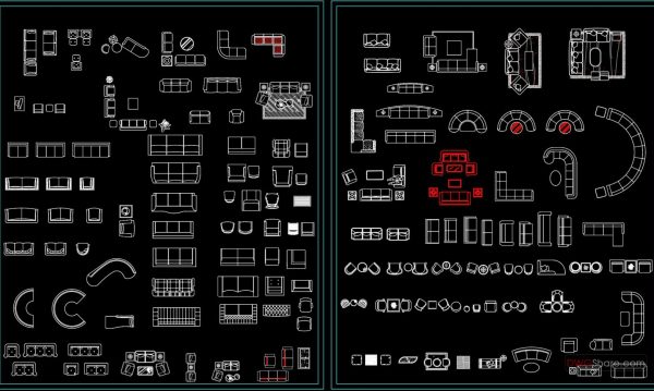 4 years ago
                

                
             2,366180.CAD Blocks Furniture for Bedroom Living room and Dining room