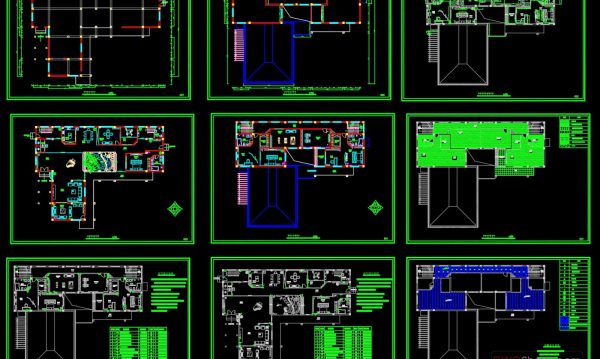 4 years ago
                

                
             2,0672-Story Classic Villa Plans Details AutoCAD File 23×31.6m