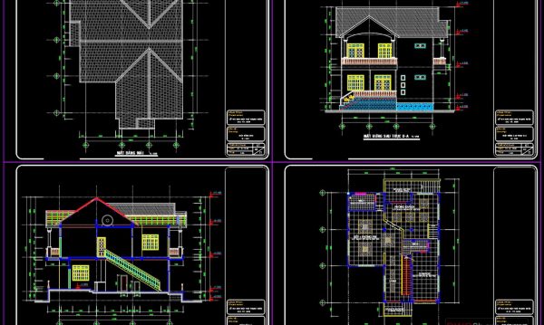 4 years ago
                

                
             5,8812-Story Villa Plans and Face Details AutoCAD File 10×12.2m