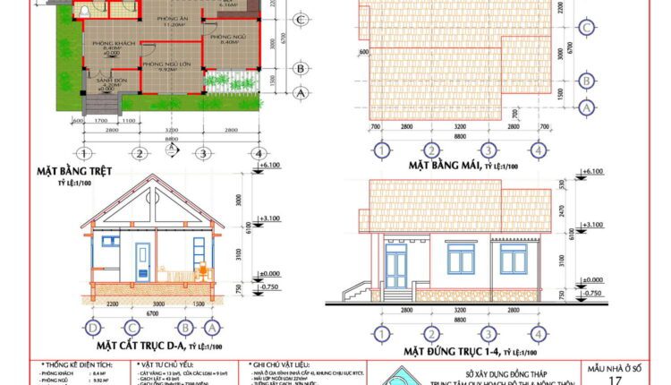 21 models of one-storey houses Free Download